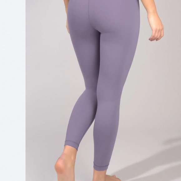 Yogalicious "Lux" High Waist 7/8 Ankle Legging - Picture 2 of 5